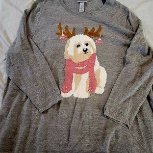 Cute Puppy Christmas Sweater